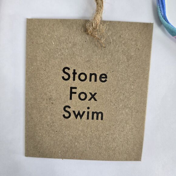 Stone Fox Swim Revolve Women's Size Medium River Bottom Tropical Lily NWT - Picture 2 of 6